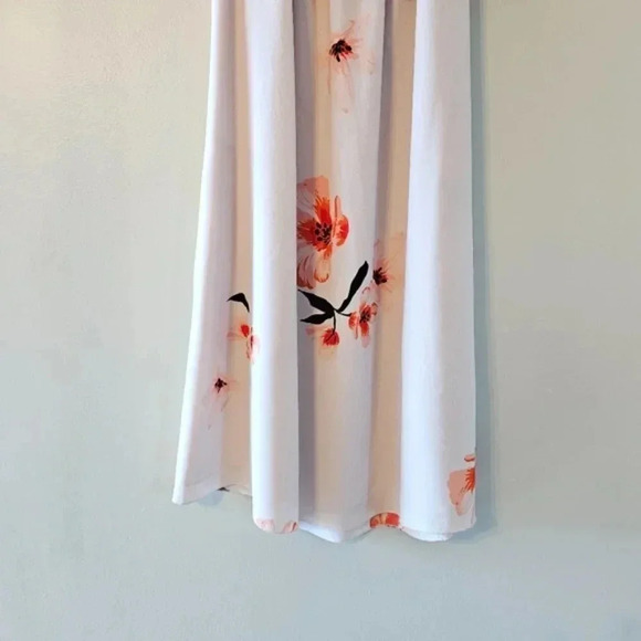 Wilfred Aritzia Neuchatel Off Shoulder Floral Print Mini Dress Dusty Pink XXS. - Picture 11 of 14